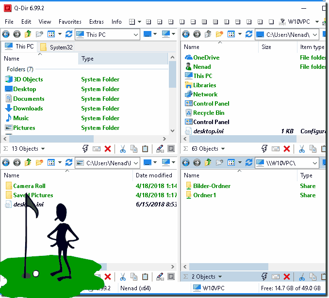 4 Home Folder Q-Explorer!