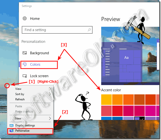 Change Window Color in Windows-10!