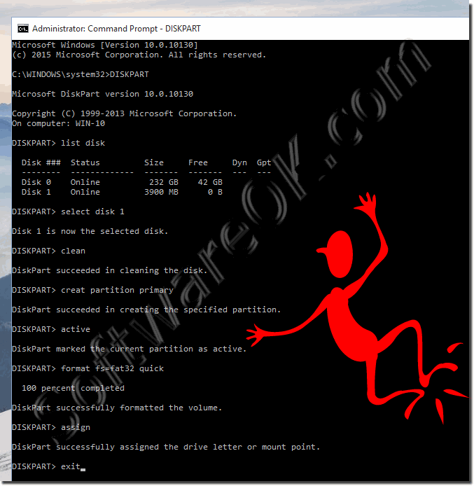 Create boot install USB stick for Windows!