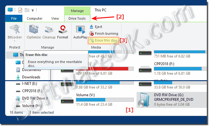 Erase DVD on Windows!