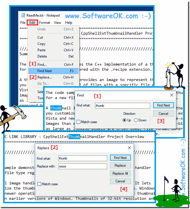 Find, Replace Text in Notepad!