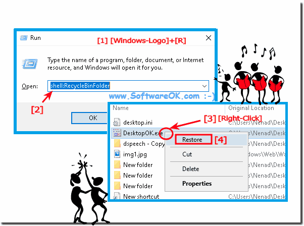 Recover Files or Folders from Recycle Bin!