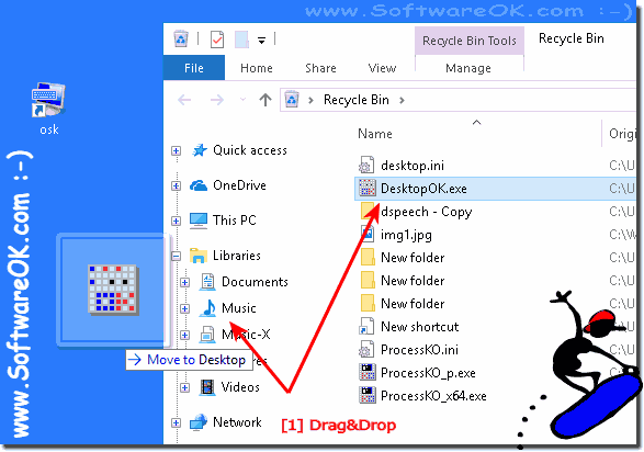 Recover files from Recycle Bin Path-Not-Found!