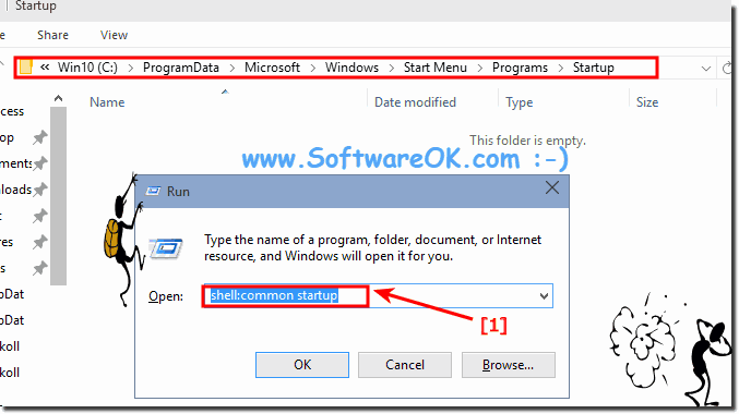 Windows-10 all User auto startup folder!