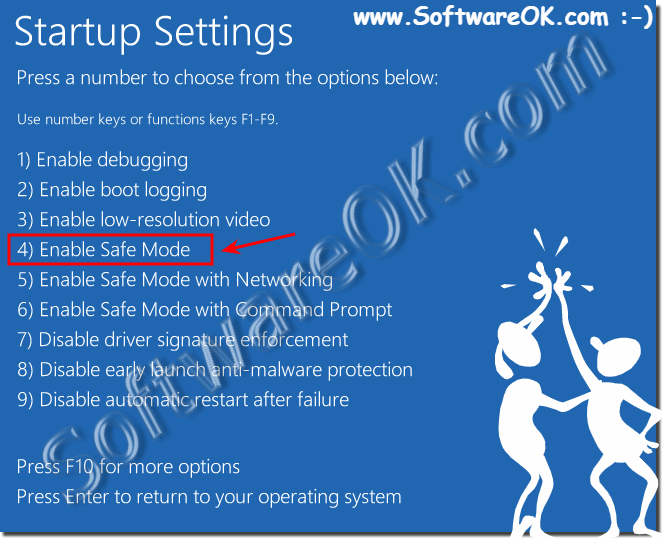 Advanced start settings to restore on Windows 11, 10, ...!