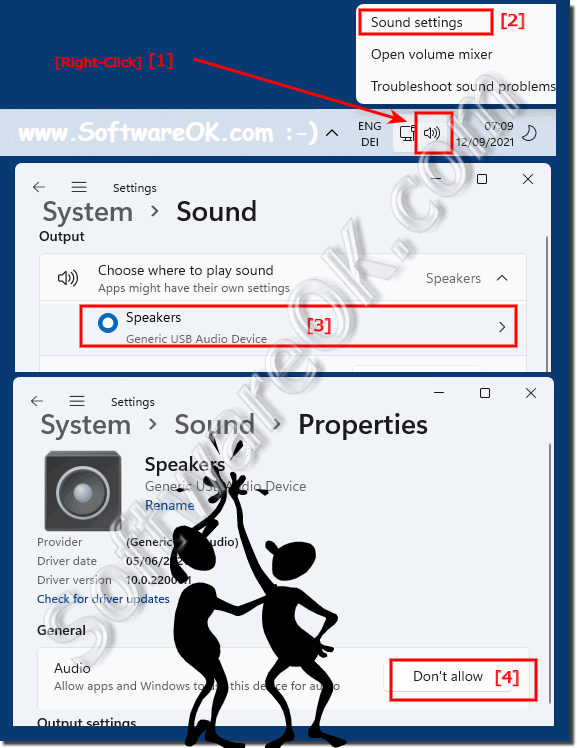 Block audio devices under Windows 11 for applications!
