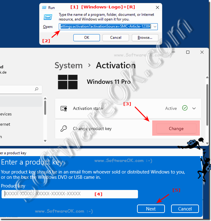 Change product key Windows 11, or make Home to Pro!