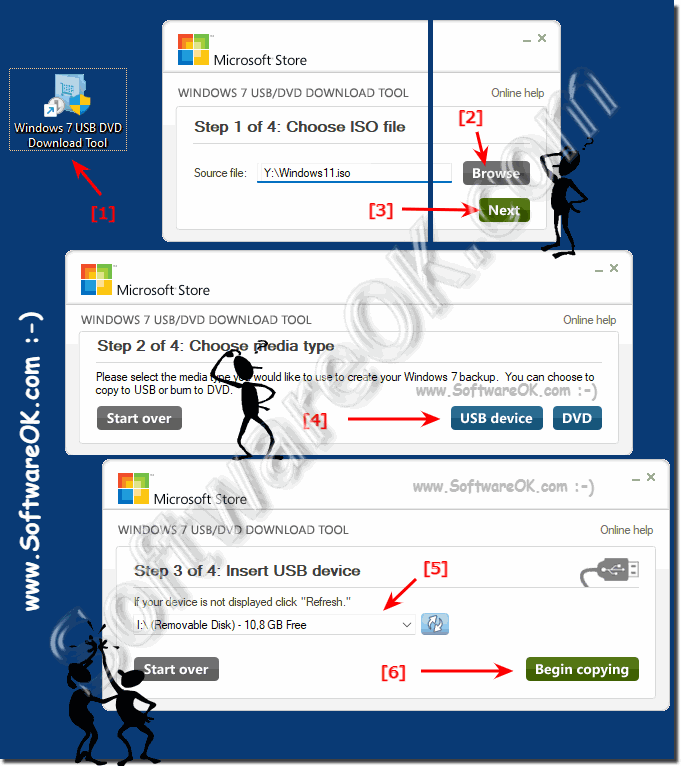 Create a USB installation stick for Windows 11!