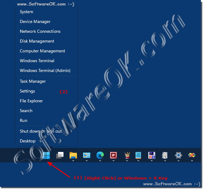 Open file explorer on windows-11 via Windows-X!