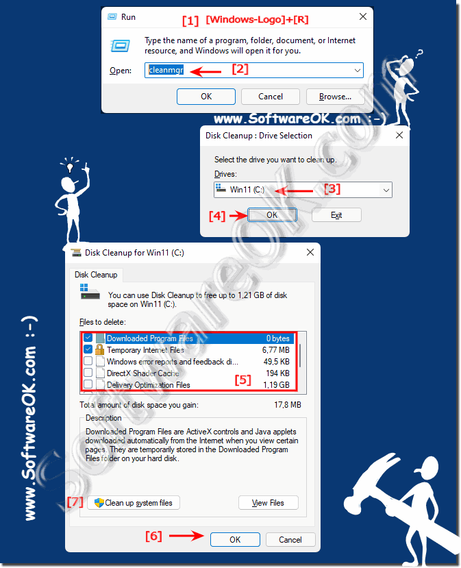 The Windows 11 Disk-Cleanup for Hard Drives and SSDs!