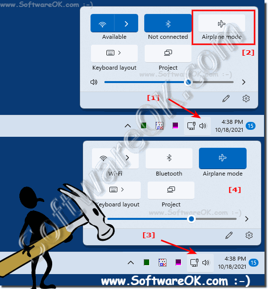 The airplane mode switch for MS Windows 11!