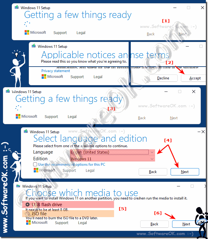 Windows 11 download and create the ISO or USB!