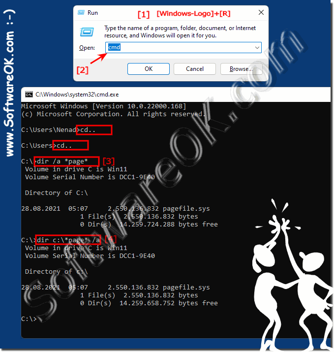 Windows 11 paging file size via command prompt!