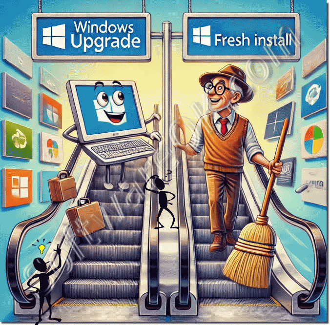 Should I upgrade Windows 10/11 to Windows 12 or do a clean install?