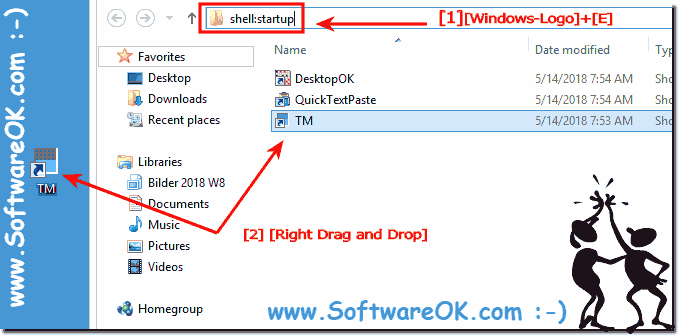 Add to Windows-Auto-Start the Task-ManagerMinimized-Window! 