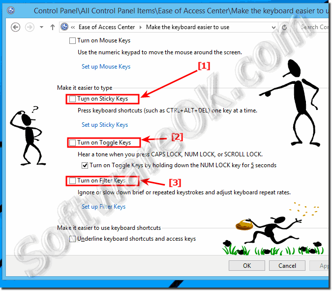 Adjust - Customize the settings for the keyboard in Windows-8.1!