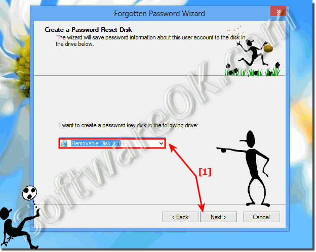Create a password reset eg. recovery Disk for Windows 8.1 and 8!