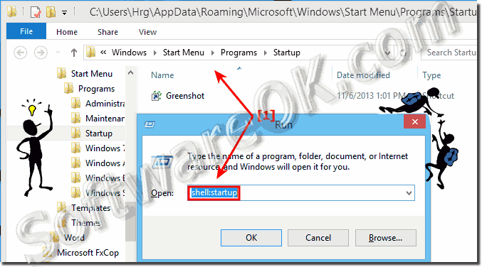 Current--User Auto Start-UP-Folder Windows!