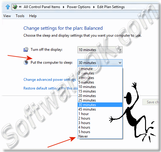 Customize your Windows-8 power plans