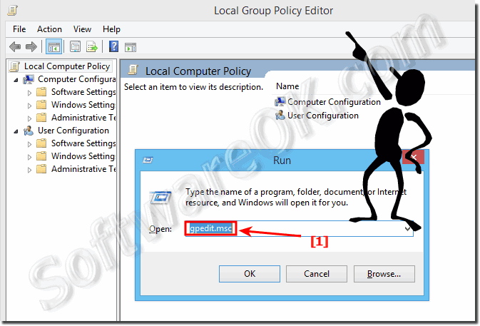 Find and Start Local Group Policy Editor in Windows 8.1, Seven and eight! 
