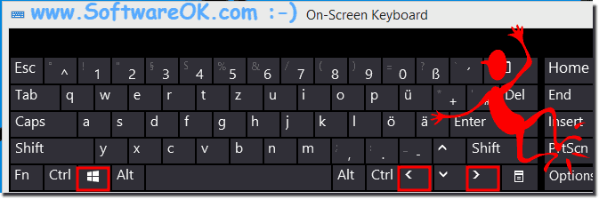 Hotkeys to dock the window on Windows Desktop!