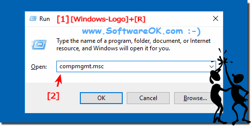 Open/Start the Computer Management in Windows 8