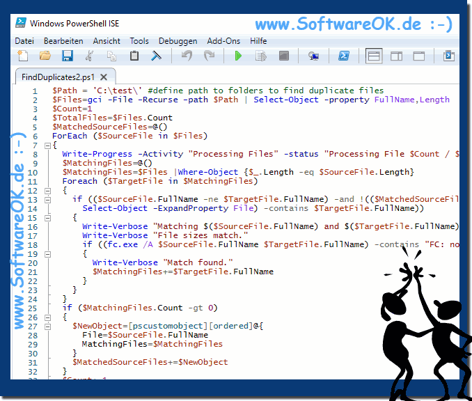 File comparisons and find identical files via PowerShell!