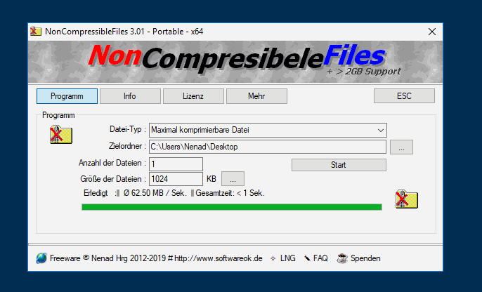 NonCompressibleFiles 3.83