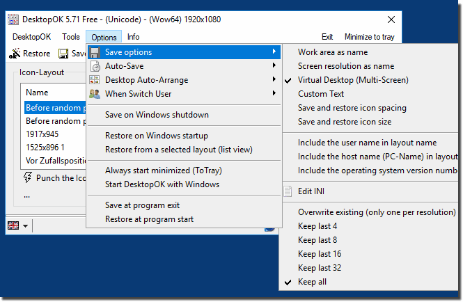 Windows 7 DesktopOK 10.16 full
