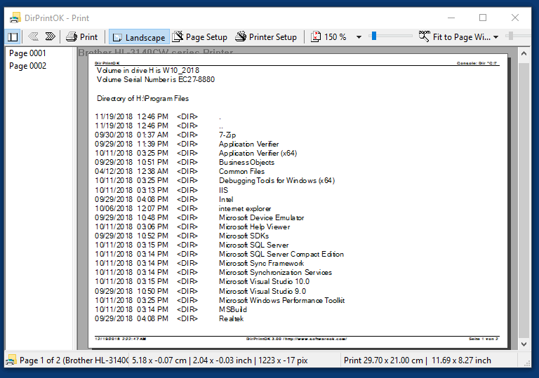 Directory expression-preview at the console / command prompt!