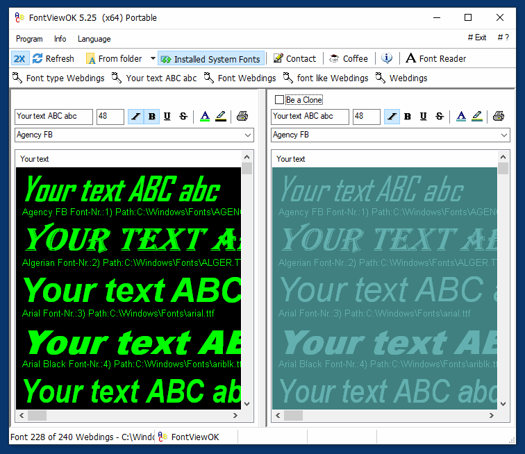 FontViewOK 2.46 