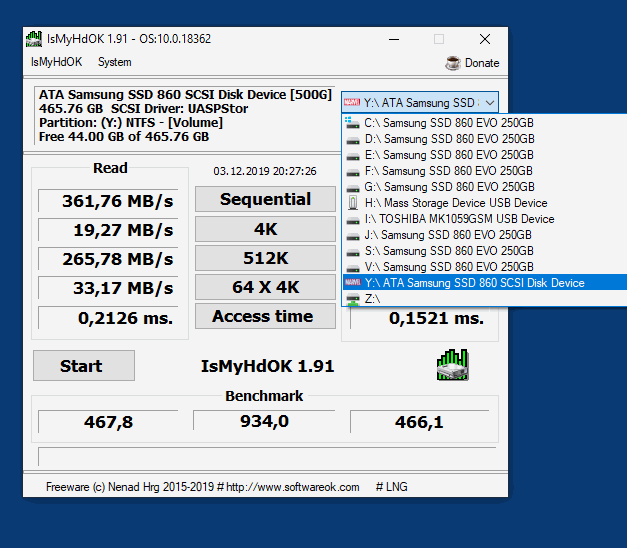 Windows 7 IsMyHdOK 3.93 full