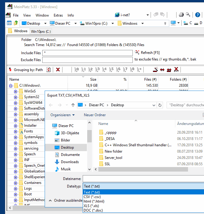 Scan the hard disk for lost disk space on Windows 10.8.1, 7.0, ...!