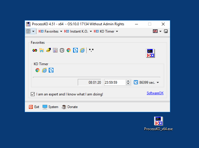 Hanging Windows programs close and schedule!