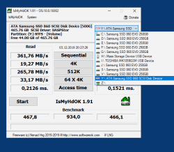 SSD, HDD, SD card, USB sticks Quick test