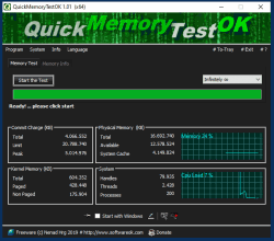 The fast RAM Test for Windows 10, 8.1, ...