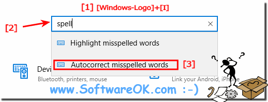 Open Spell checker in Windows 10!