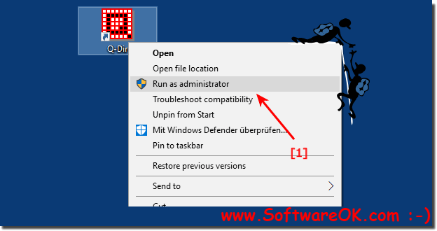 Running as administrator program dangerous on Windows 10!