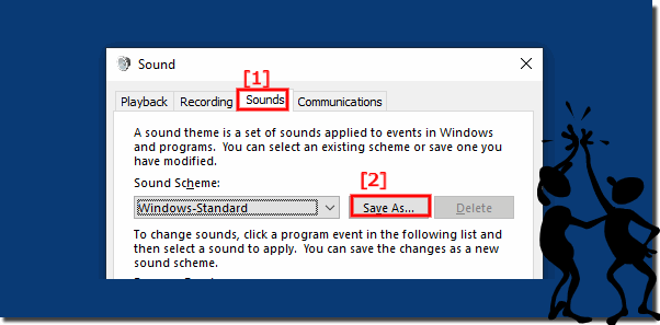 System Sounds save on Windows!