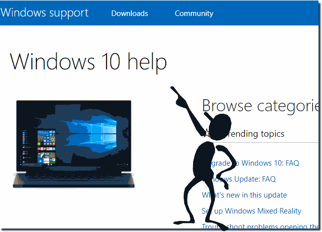 Windows 10 HELP ergo manual!