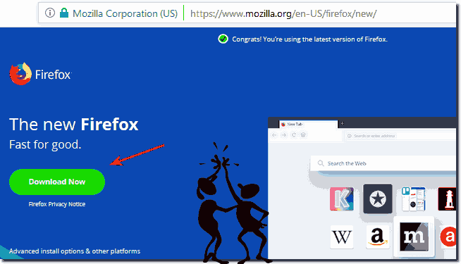 Windows 10 Update to new FireFox Browser!