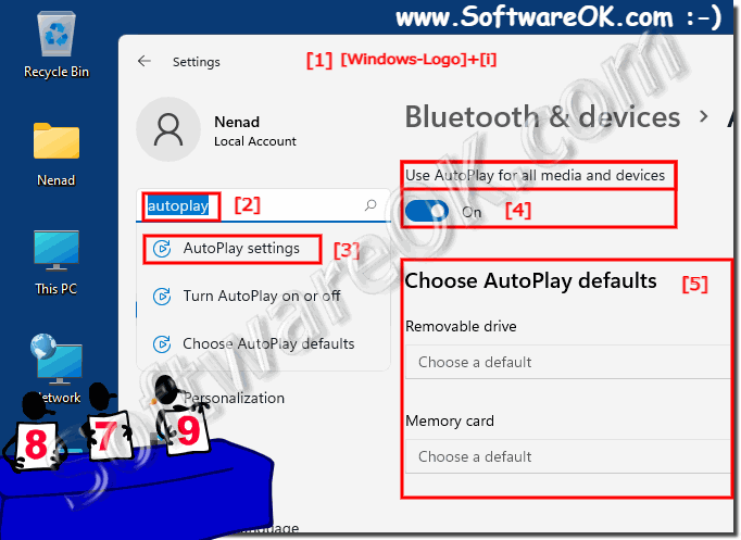 Windows 11  AutoPlay settings!