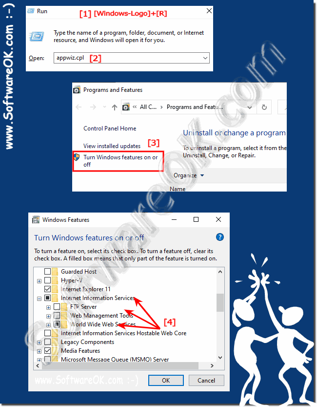 Avoid downloading ISS Web Server for Windows 10 by activating it!