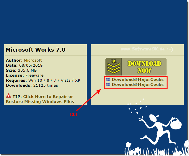 Download Microsoft Works for Windows!