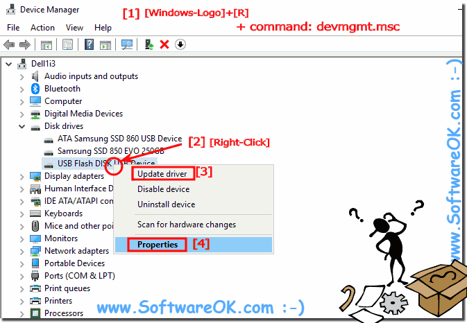 4 Safely Remove Disk Update disk driver!