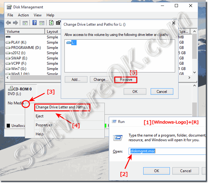 Hide drives in Windows 10 File Explorer!