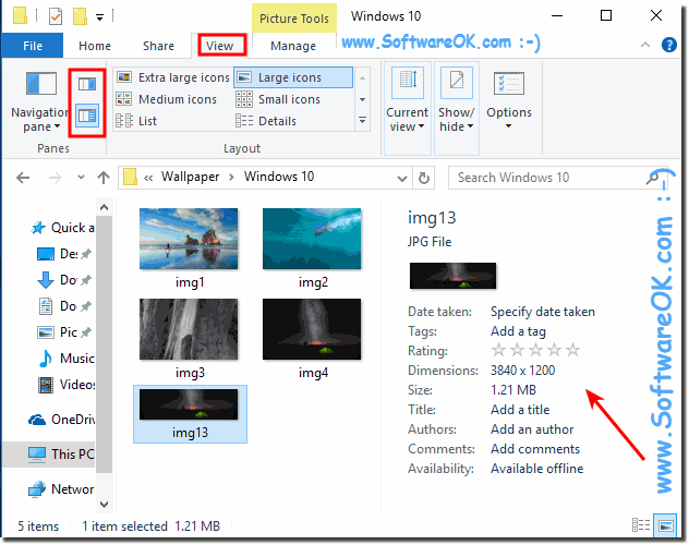 Quick view and preview in Windows 10!
