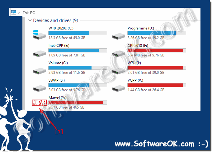 Show your own drive icon in the Windows Explorer!