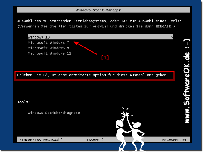 Change boot loader Windows 10!