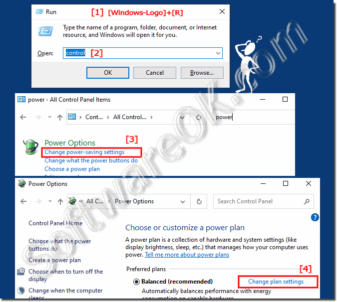 Adjusting the maximum processor frequency / performance under Windows!